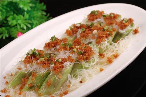 蒜蓉吃瓜蒸粉丝,粉丝缠绵——蒜蓉吃瓜蒸粉丝的独特风味体验